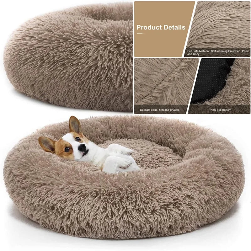 Donut Dog Bed Paw Elites